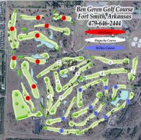 Ben Geren Golf Course Layout